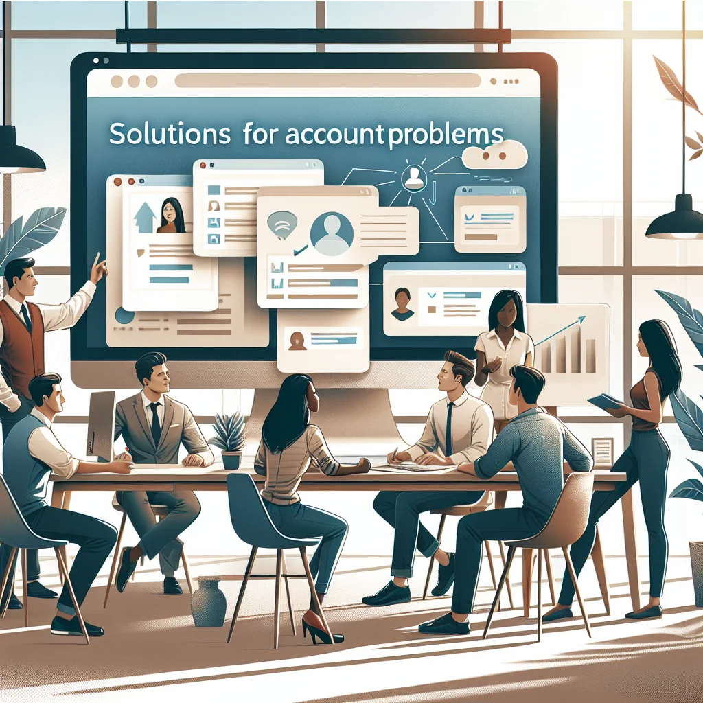 Soluções para problemas de conta